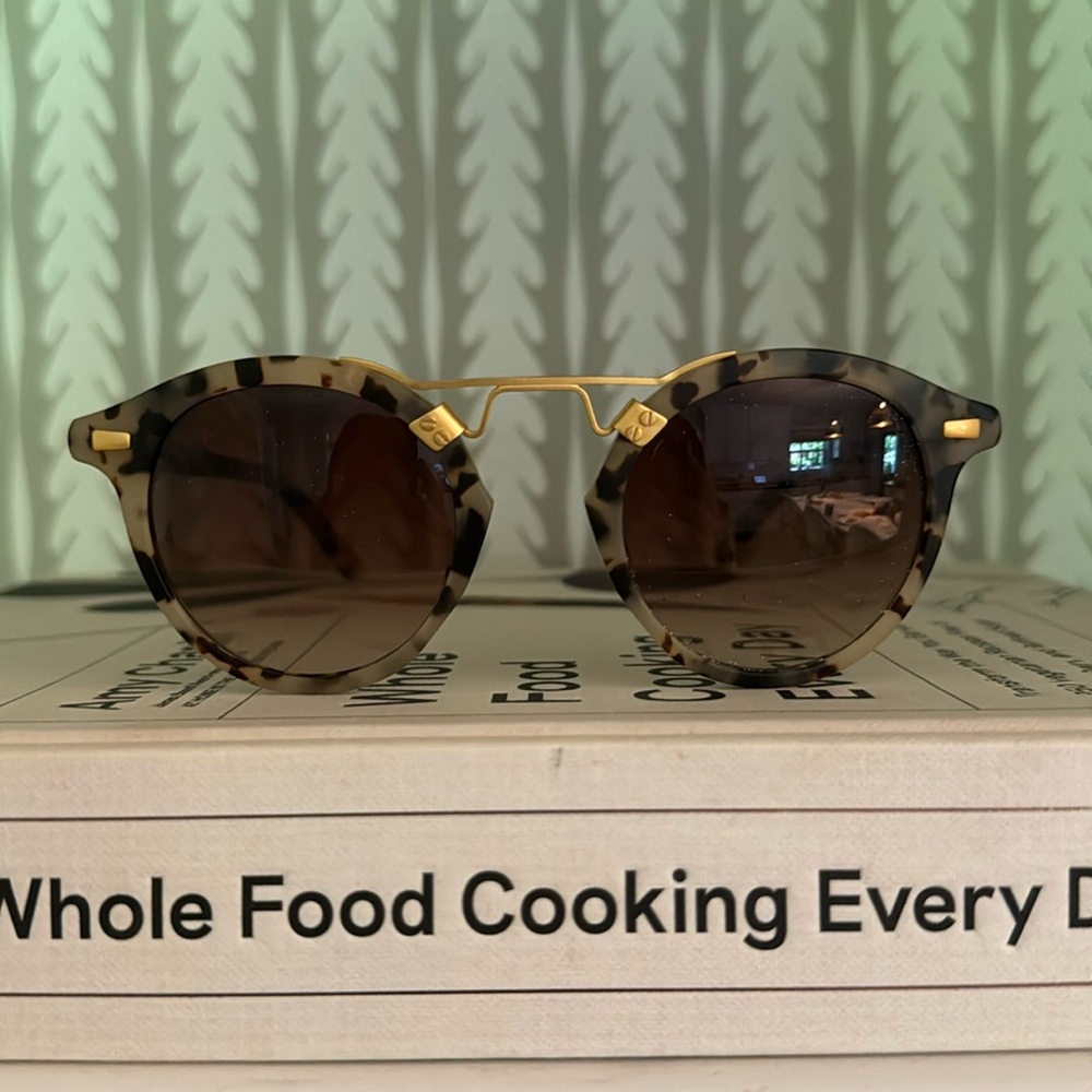 Krewe St. Collins Matte Tortoise 24K